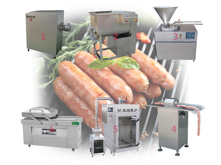 meat pellets sausage making machines