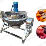 Chaleira revestida para cozinhar a vapor