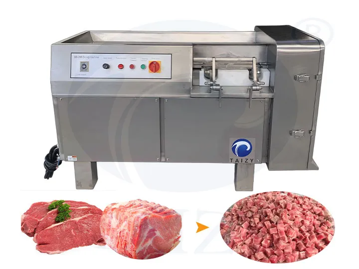 Commercial Frozen Meat Dicing Machine | Frozen Meat Cutting Machine
