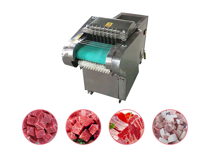 Commercial meat cutting machine