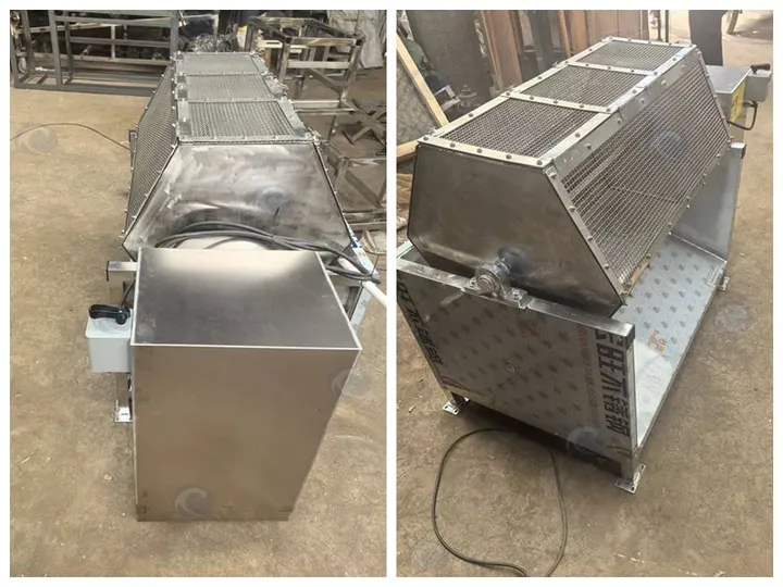 Industrial fish scale remover machine