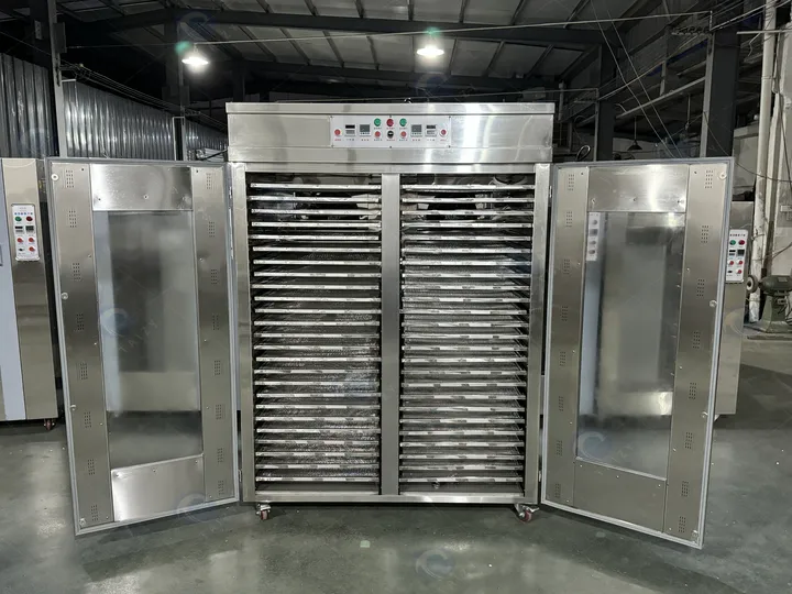 Double door fish drying machine