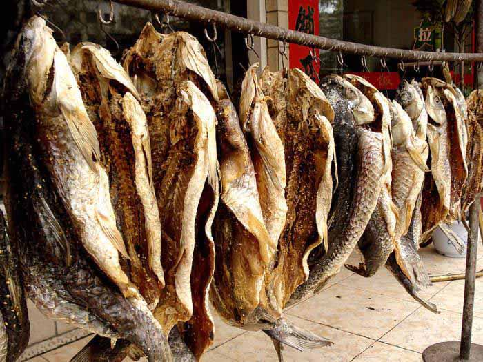 smoking fish