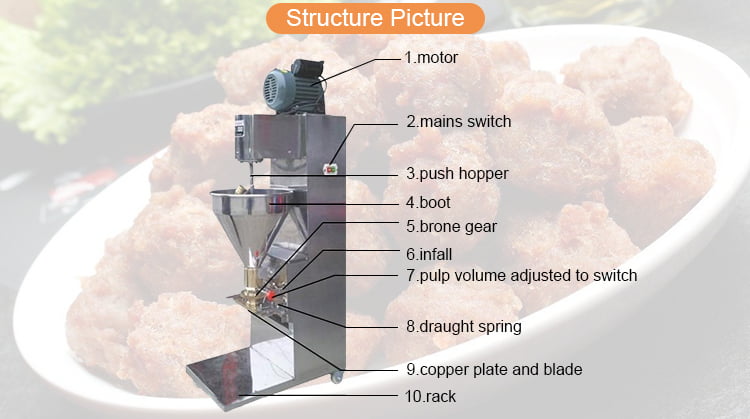 machine à boulettes de viande 9