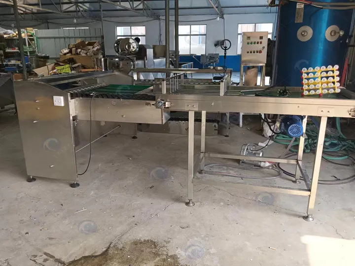 Industrial egg weight sorting machine