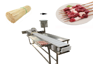 Automatic BBQ Meat Skewer Machine | Kebab Making Machine