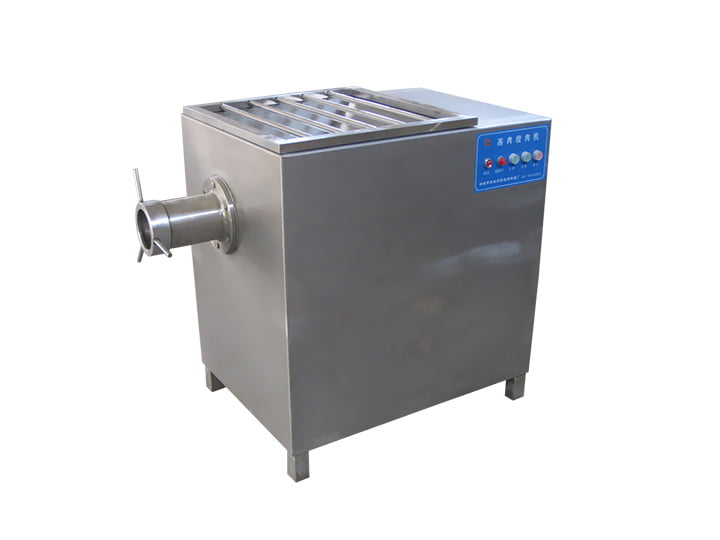 Commercial Frozen Meat Block Crushing And Grinder Line For Sale 7 Frozen meat grinder machine