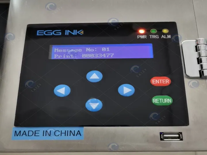 Egg Printing Machine | Egg Stamping Machine 10 Color touch control panel