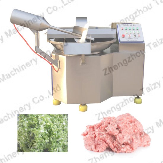 Chopping and mixing process