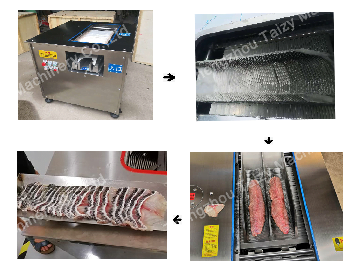 fish slicer machine knife