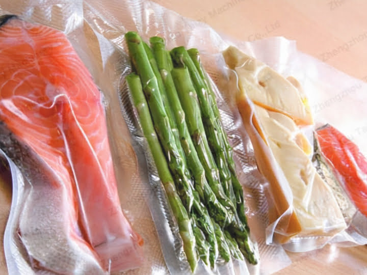 aliments emballés sous vide