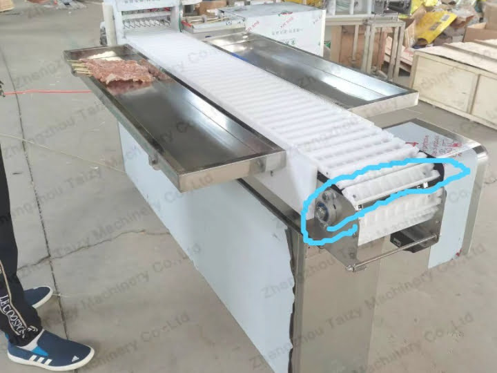 barbecue skewer machine