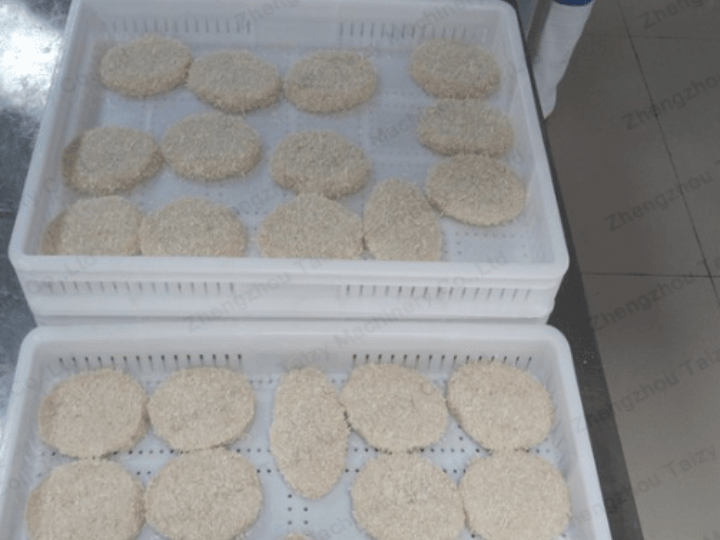 Burger Meat Patty-Making Machine | Meatloaf Forming Machine 5 1