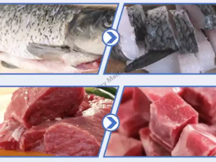 Indonesian Customers Buy Our Chicken-Cutting Machine Three Times 4 Meat cutting