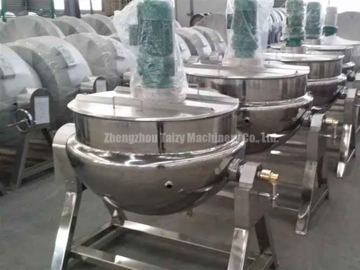 Jacketed kettle with stirring factory