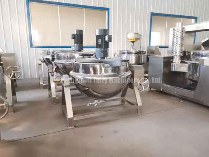 Democratic Congo Customer Purchases A Jacketed Kettle With Stirring 5 Jacketed kettle with stirring factory