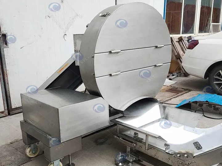 Frozen Meat Slicer Machine | Commercial Meat Planer For Industrial Grinding Prep 10 Large capacity frozen meat slicer machine