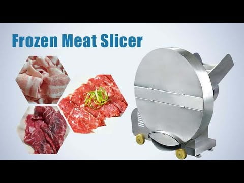 Automatic Fresh Beef Jerky Slicer/Flake Pork Meat Mutton Cutting Slicing  Machine/Chicken Breast Slice Making Machine