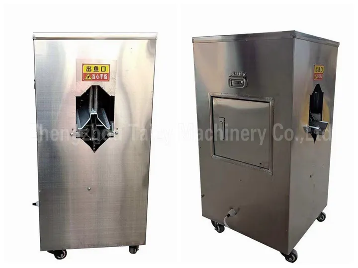 Automatic Fish Slaughtering and Descaling Machine