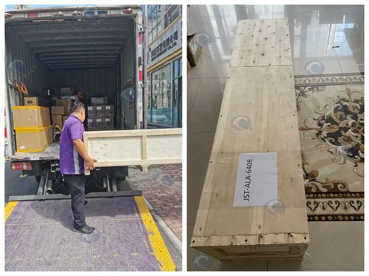 Egg Printing Machine | Egg Stamping Machine 18 La máquina de estampado de huevos ha sido enviada a Kazajistán