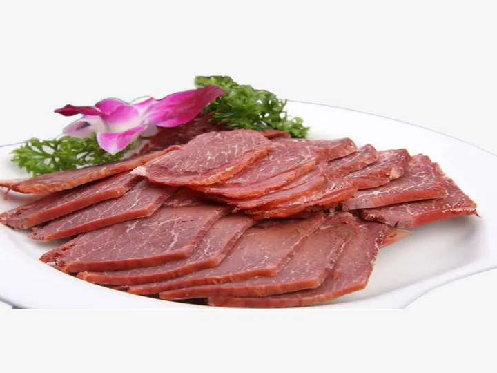 Beef slicing