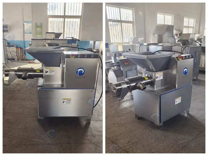 Chicken bone and meat separator to panama