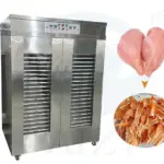 Máquina de secado de pechuga de pollo de triple puerta de grado alimentario