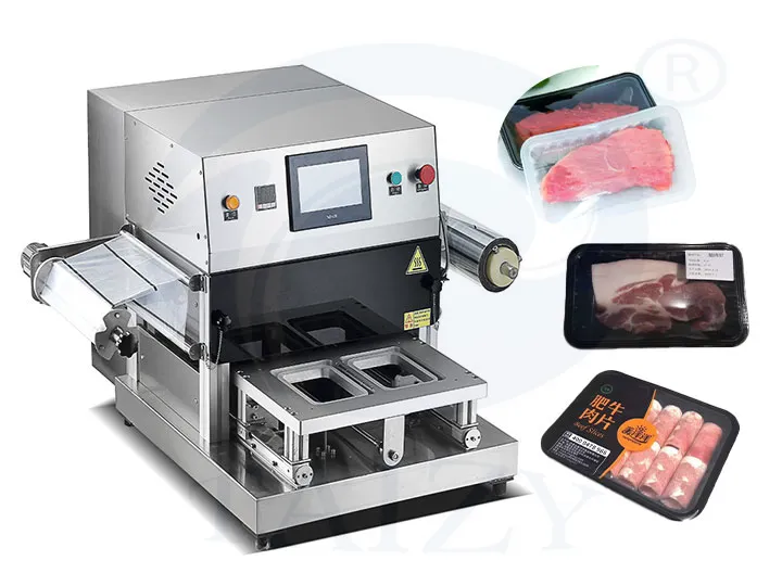 Мясо MAP Упаковочная машина | Оборудование для упаковки в модифицированную атмосферу