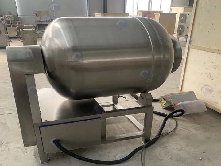 Compact chicken vacuum marinating equipment