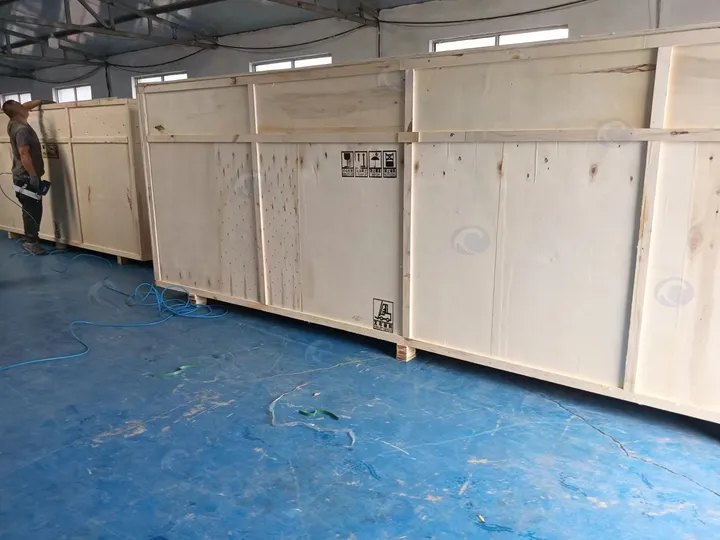 Egg grading machine shipped to uzbekistan
