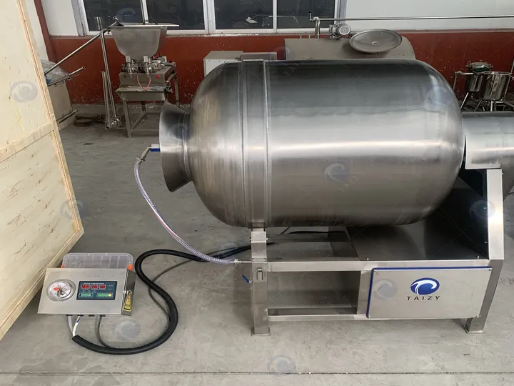 Vacuum small industrial chicken marinating machine