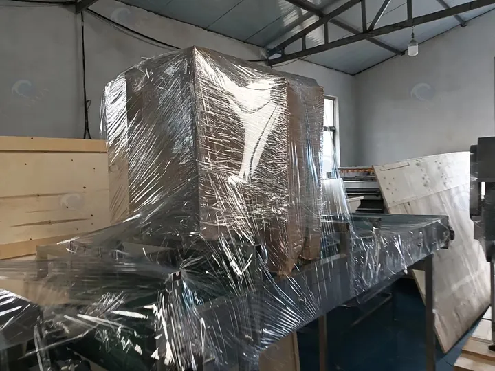 Wrapped electronic egg grading machine