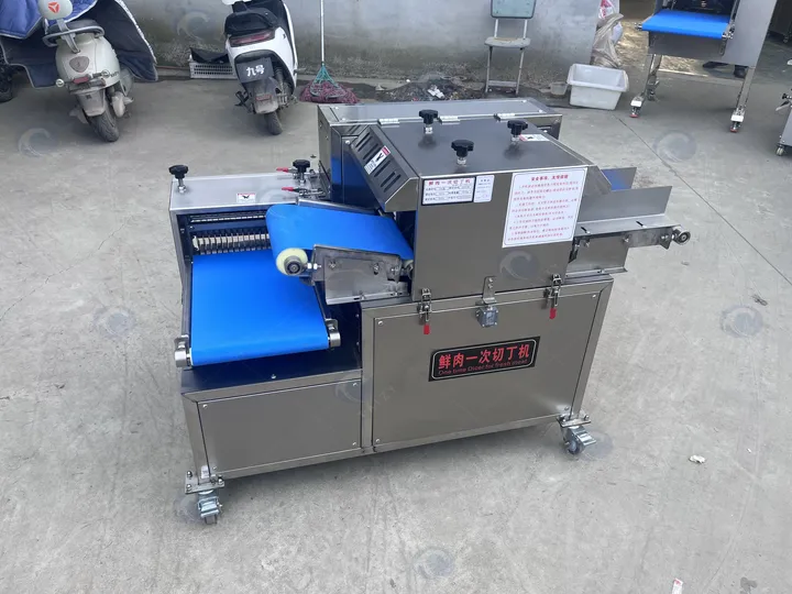 Fresh Meat Dicing Machine | 150 Model For Uniform Meat Cubes 1 Industrial fresh meat dice