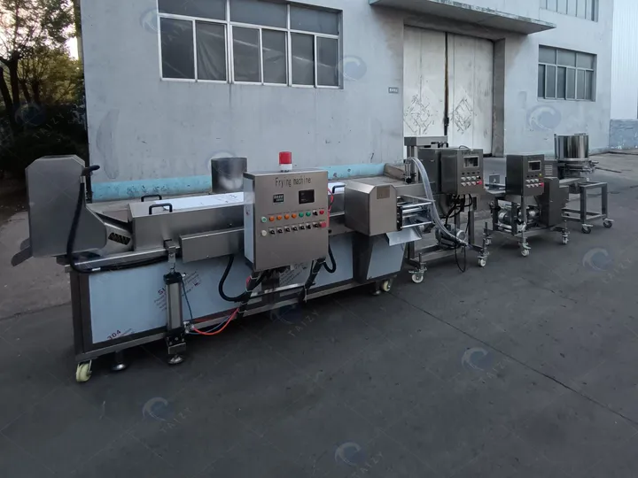 How To Choose The Right Meat Patty Production Line For Your Business? 2 Fully automatic meat patty production line for beef and chicken patty making