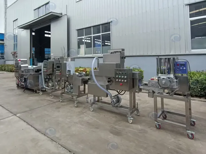 High Capacity Meat Patty Manufacturing Line