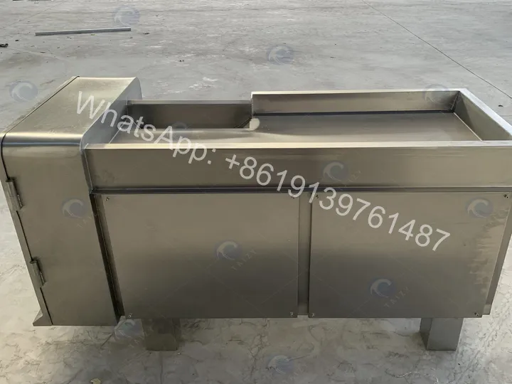 Frozen Meat Dicing Machine Shipped To Australia 10 Frozen meat dicing equipment