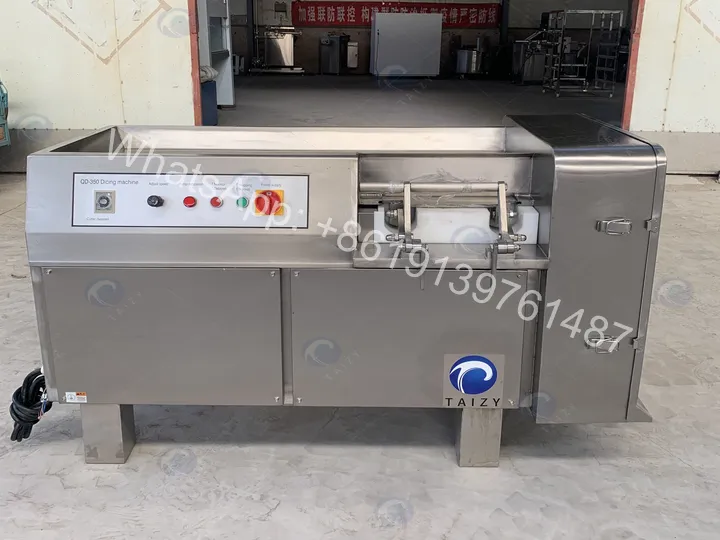 Frozen Meat Dicing Machine Shipped To Australia 5 Frozen meat dicing machine