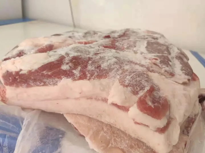 Frozen Meat Dicing Machine Shipped To Australia 2 Frozen pork