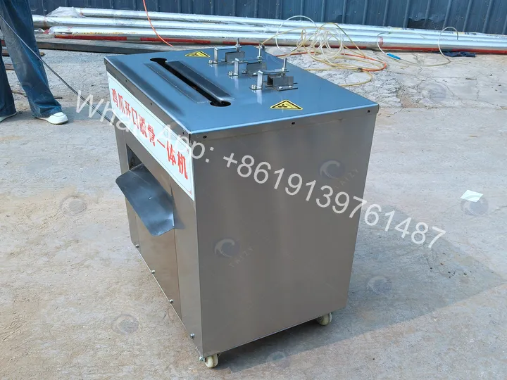 Chicken Feet Deboning Machine | Fast Bone Removal 3 Stainless steel chicken paw bone remover machine for sale